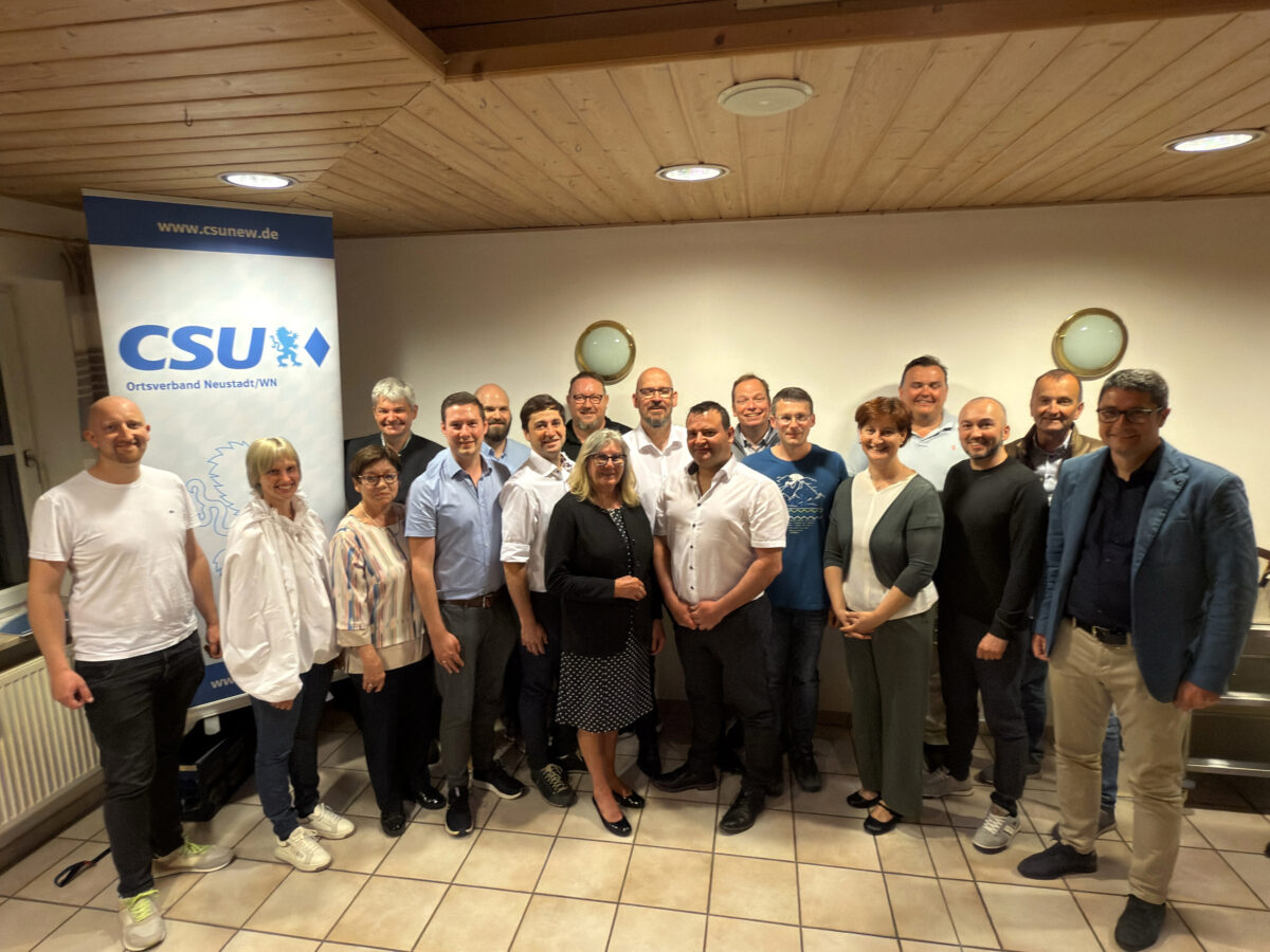 CSU Neustadt startet motiviert in Wahlvorbereitung für 2026