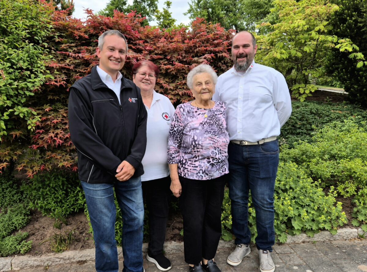 Ehrentag einer BRK-Kameradin gefeiert