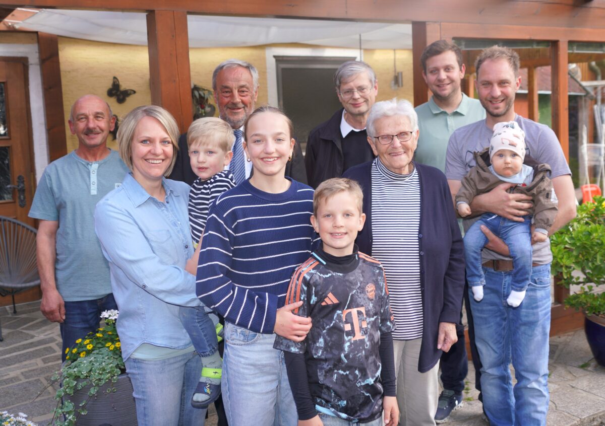 Erika Müller feiert 85. Geburtstag