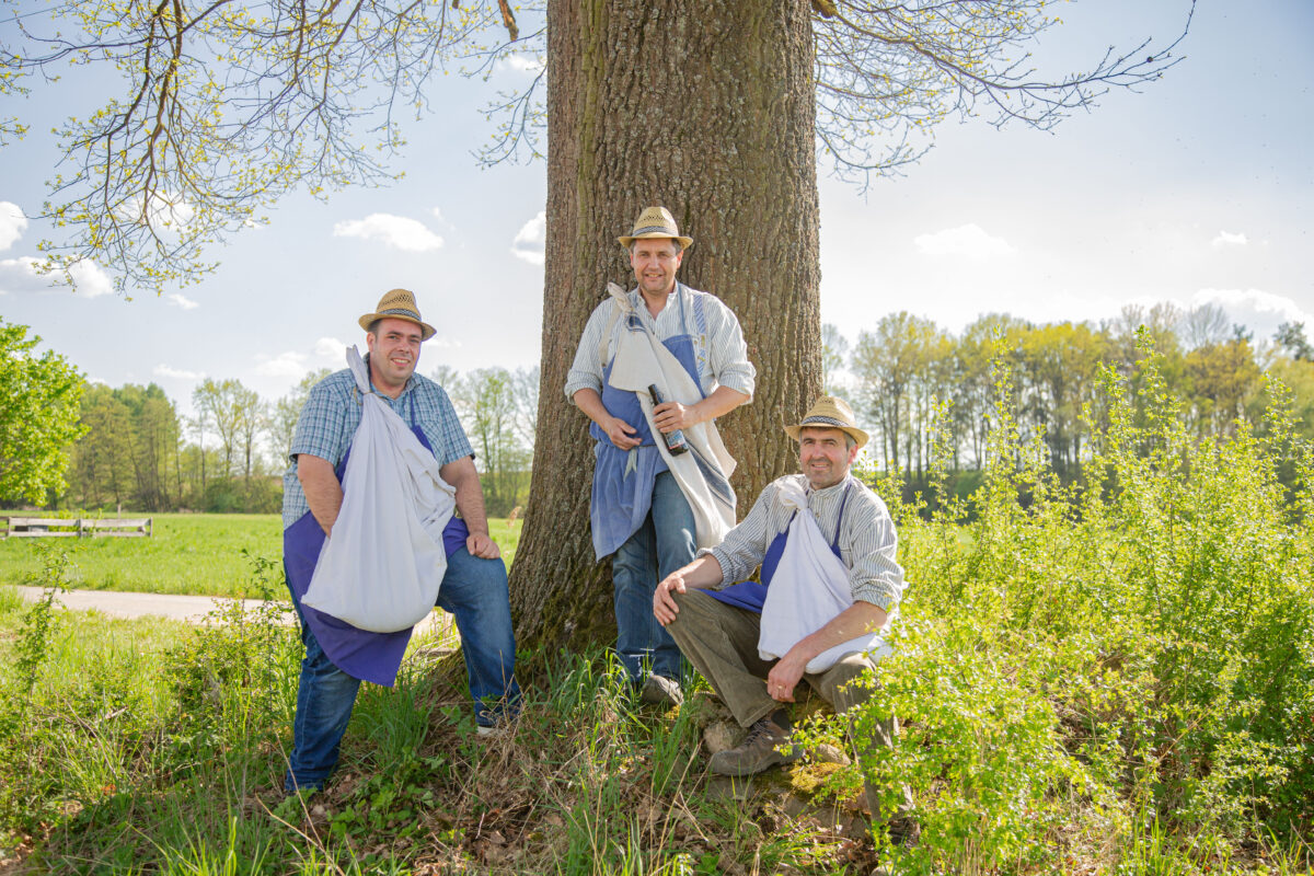 Handsaat wie früher: Bauernleben hautnah erlebt