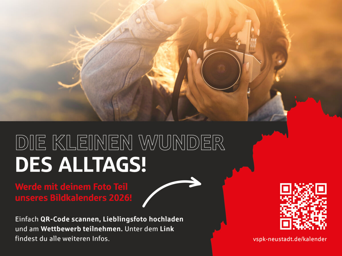 Fotowettbewerb für Sparkassen-Kalender 2026 gestartet