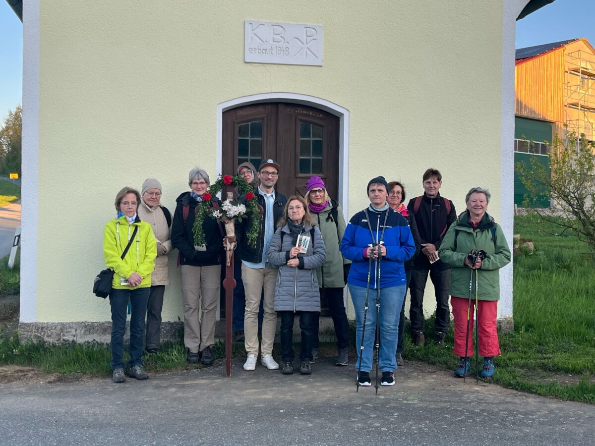 Fußwallfahrt der Pfarrei Herz Jesu nach Johannisthal