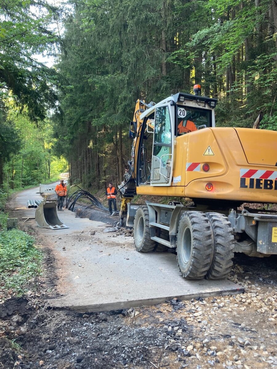 Großbaustelle bei Tännesberg: 2,5 Mio. für Stromleitung