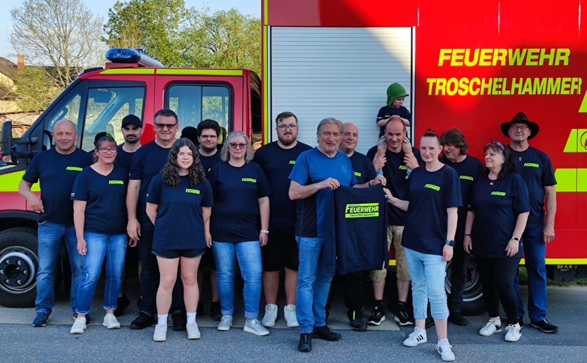 Maibaumfest in Troschelhammer mit einer kleinen Überraschung