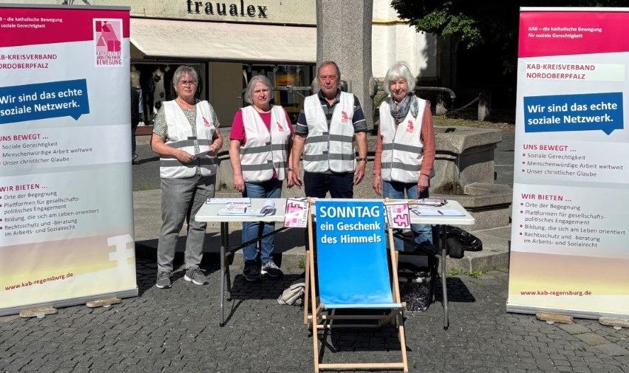 Sonntag nicht dem Kommerz opfern