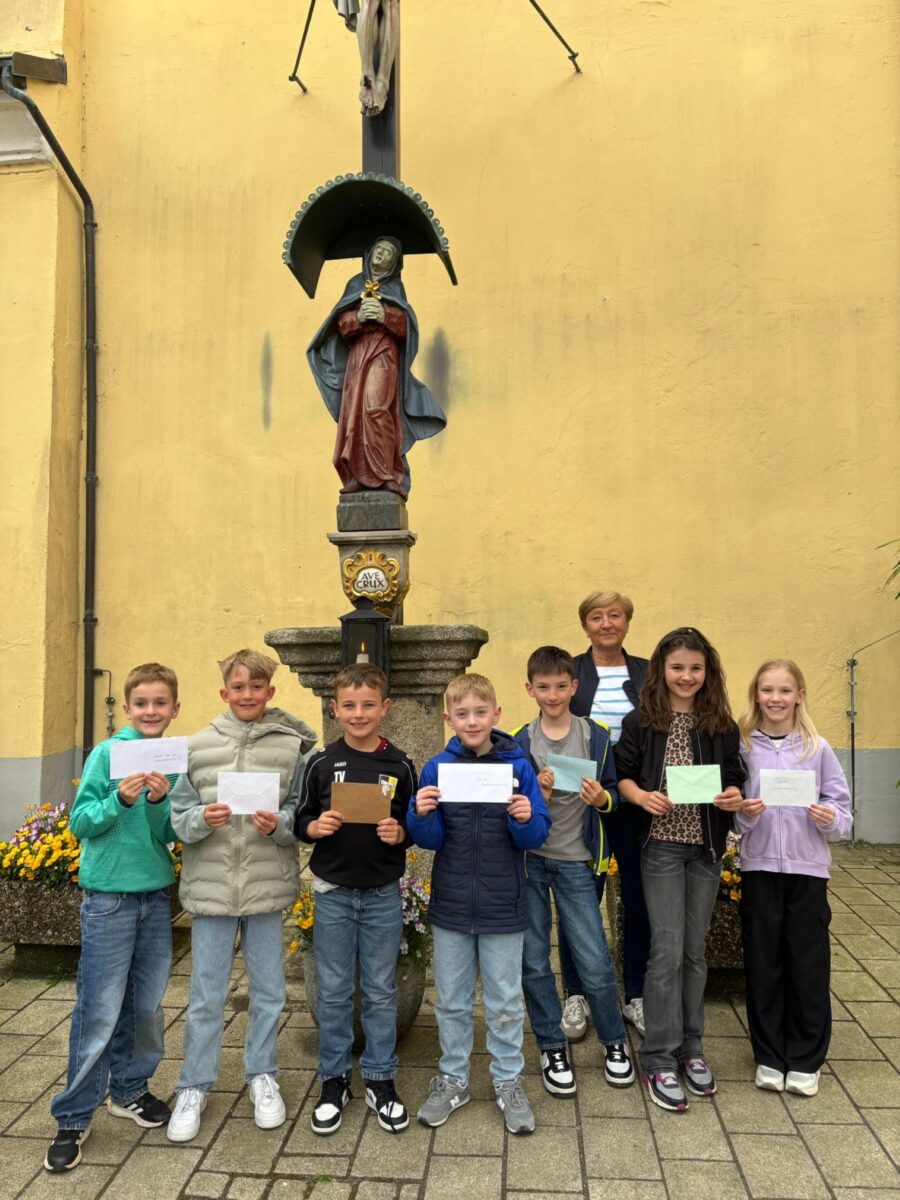 Neustädter Kommunionkinder zeigen Herz für kranke Kinder