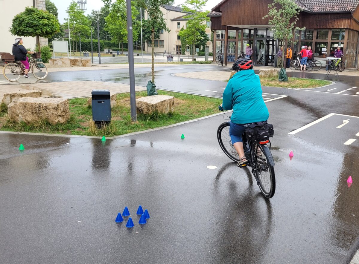 Pedelec-Sicherheitstraining für Senioren in Grafenwöhr