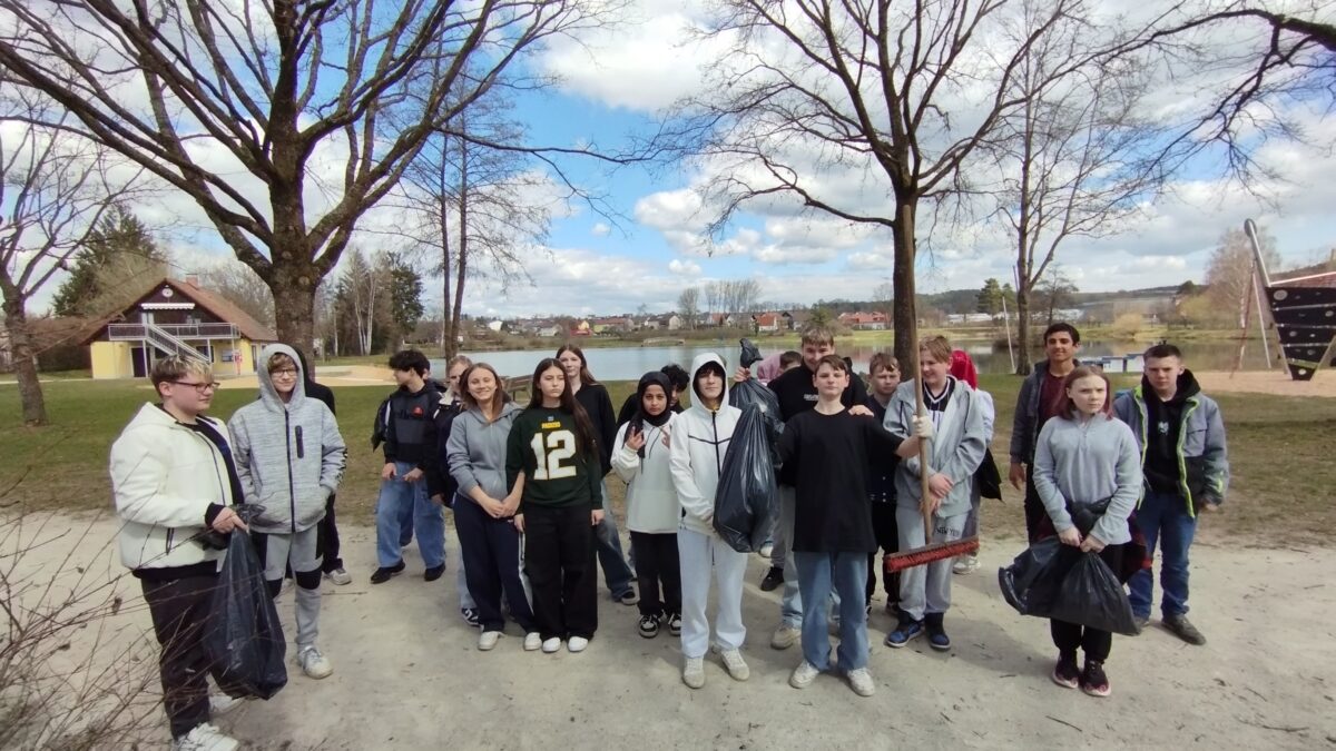 Pressather Schüler setzen Zeichen für Umweltschutz