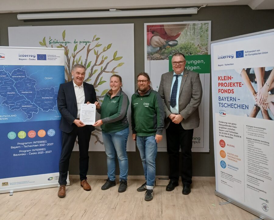 Projektstart für grenzüberschreitende Waldkindergärten