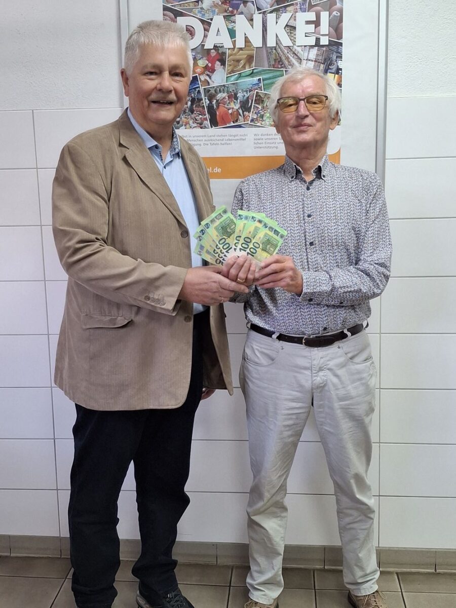 Reinhold Strobl feiert 75. mit Spendenaktion