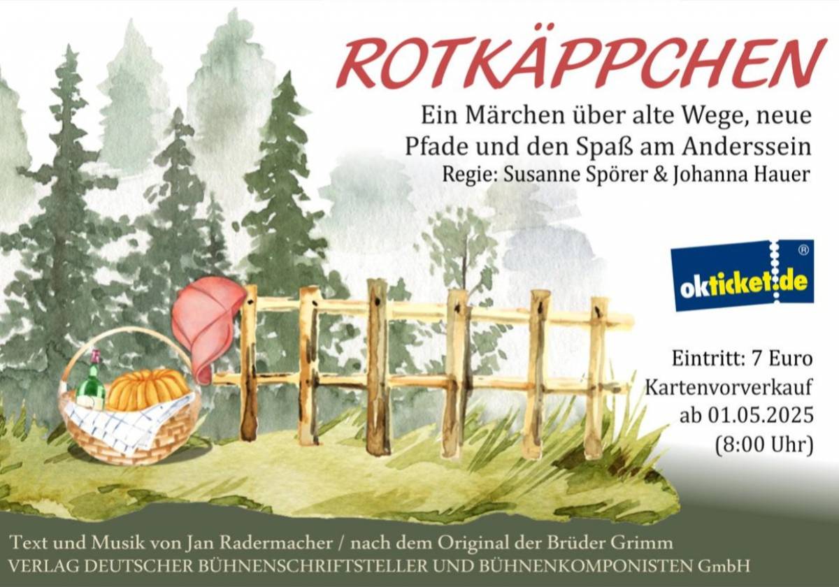 Rotkäppchen - ein modernes Märchen in Parkstein
