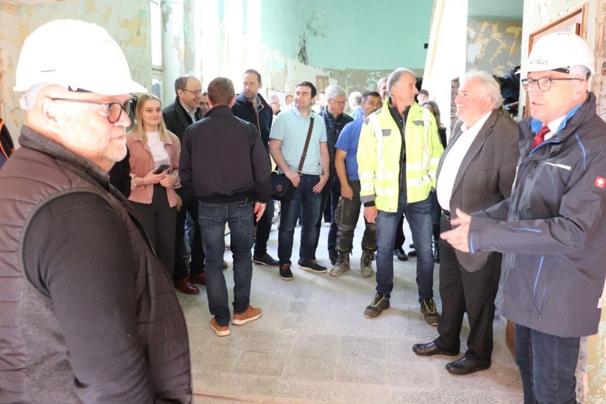 Sanierungsstart des Luitpold-Theaters in Tirschenreuth