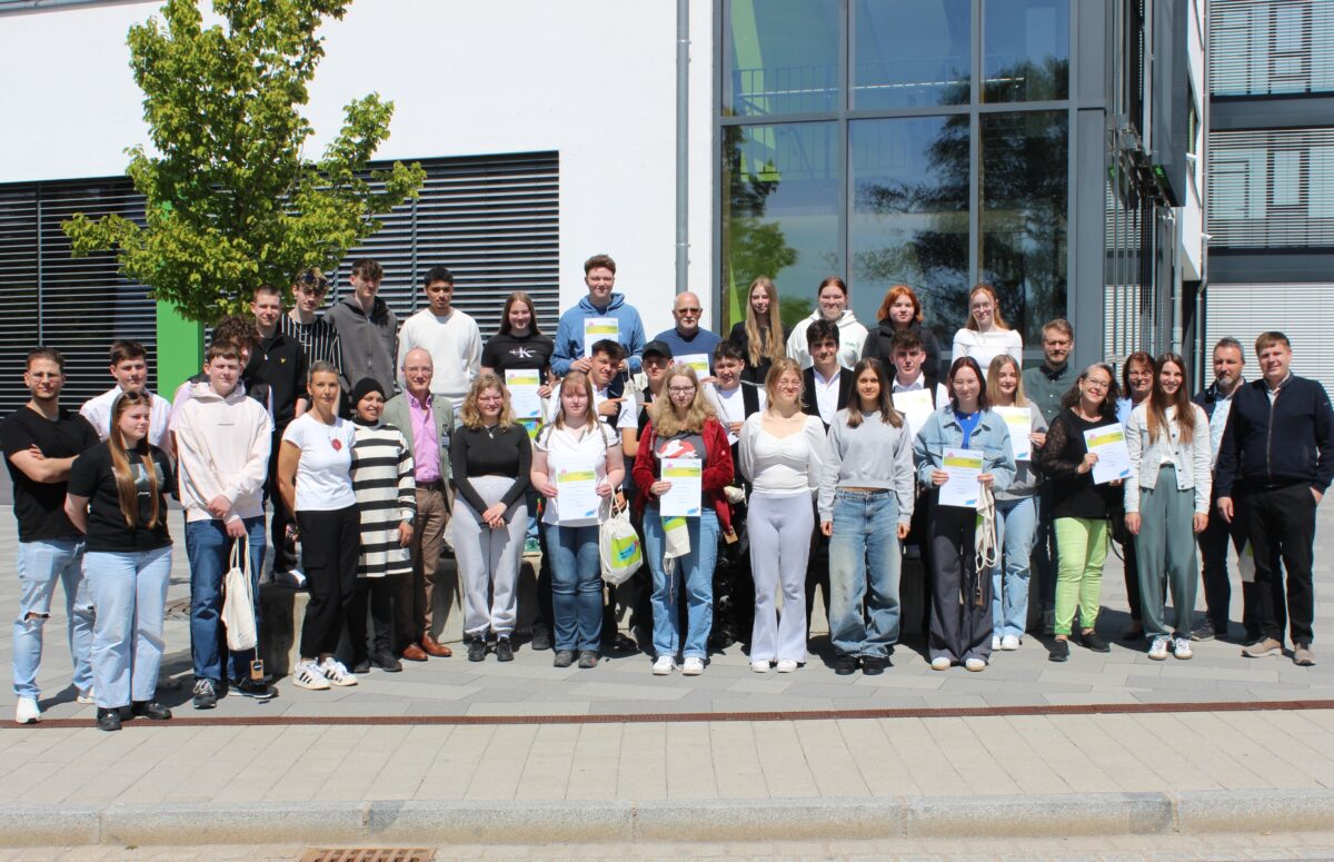 Schulzentrum bei DGUV-Wettbewerb erfolgreich