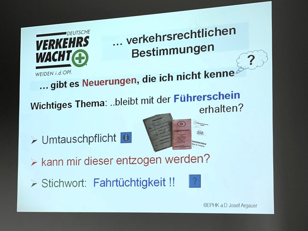 Sicher mobil im Alter: Initiative in Weiden fördert Fahrtüchtigkeit