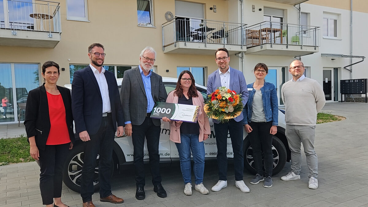 Meilenstein erreicht: Sozialteam begrüßt 1.000. Kollegin