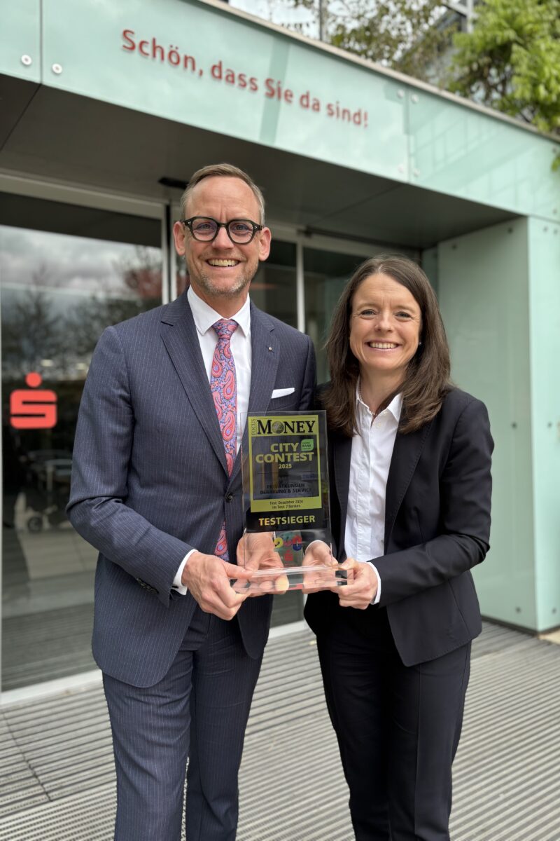 Sparkasse Amberg-Sulzbach siegt im Bankentest