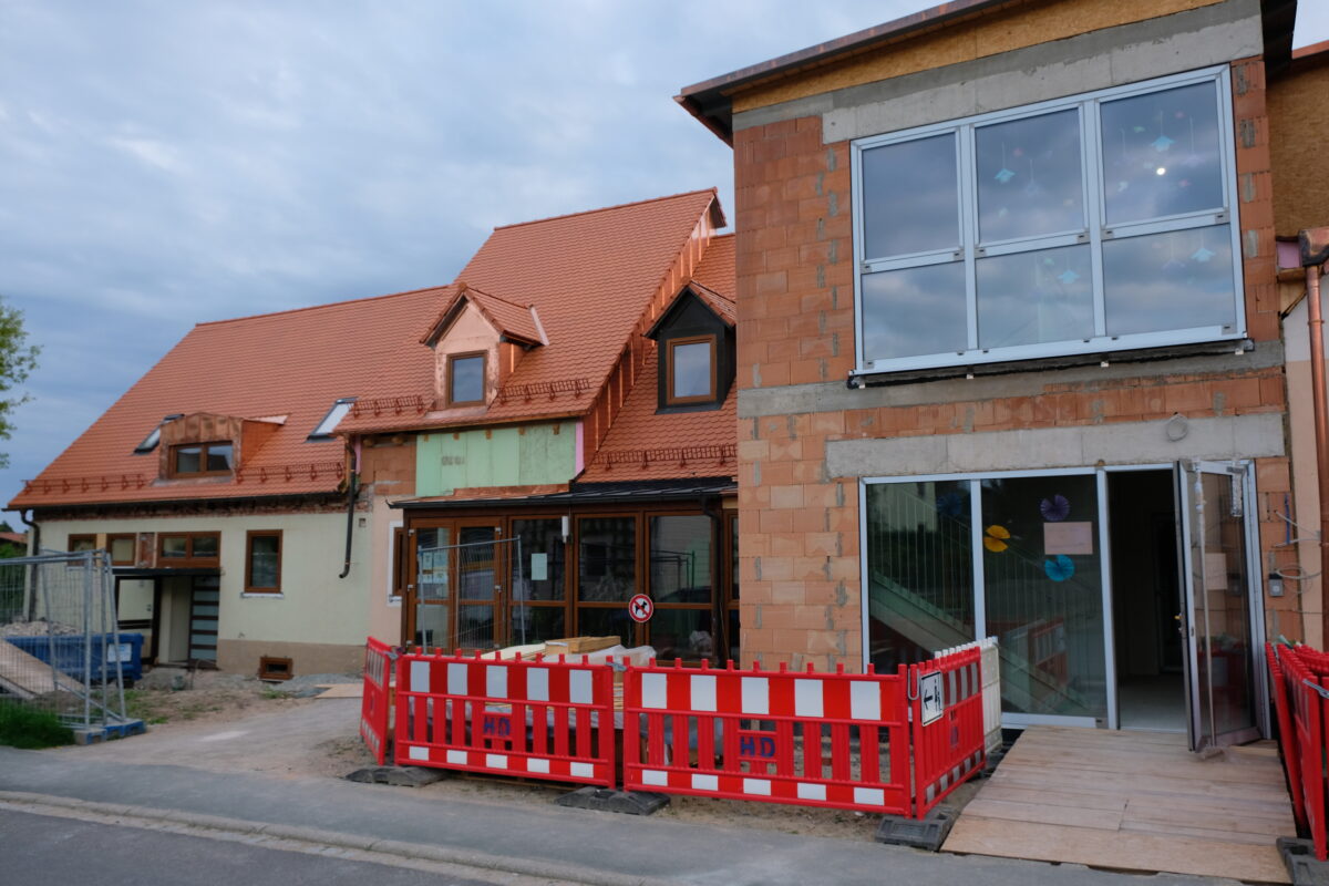 Viel Tempo bei der Speinsharter Kita-Sanierung