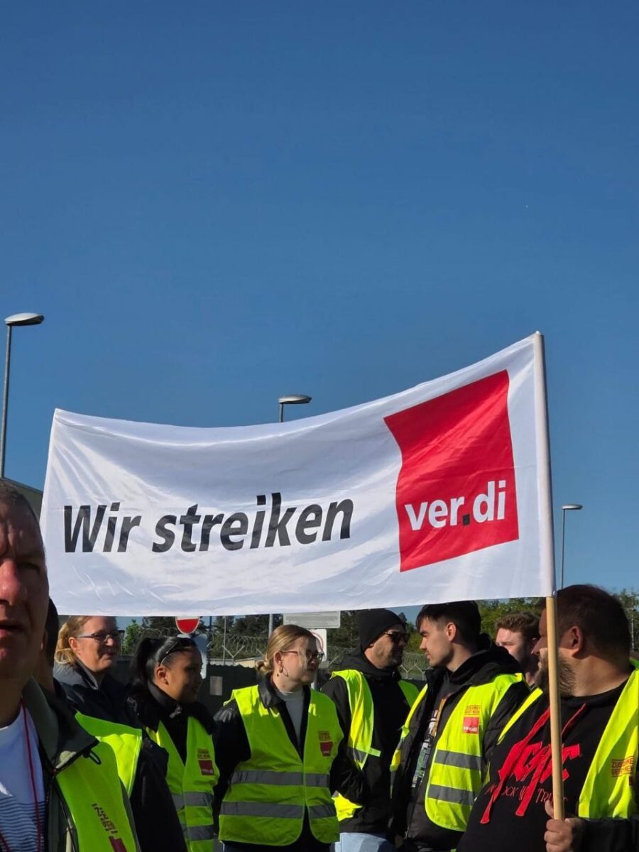 Streik in Grafenwöhr fordert bessere Löhne