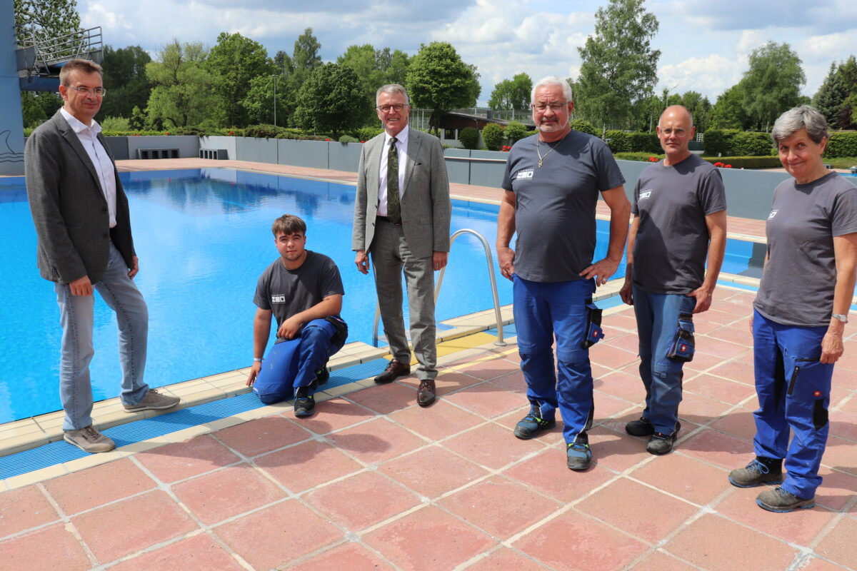 Tirschenreuth Freibad öffnet - Betrieb bleibt eingeschränkt