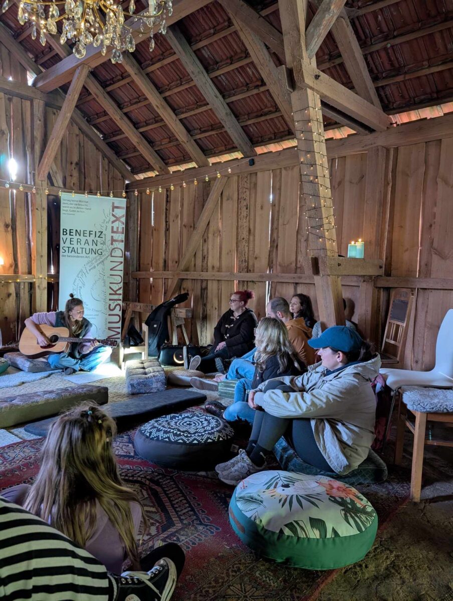 Tröglersricht erlebt erste MUT-Benefizveranstaltung