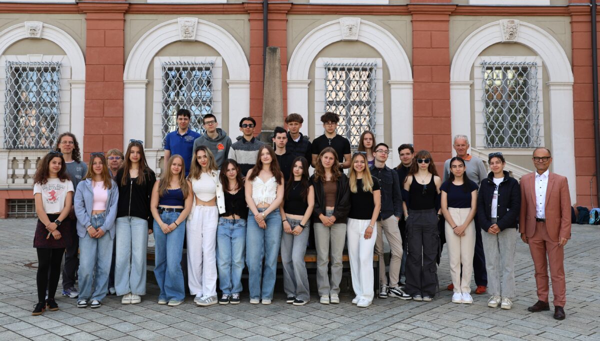 Ungarische Schüler in Neustadt zu Gast