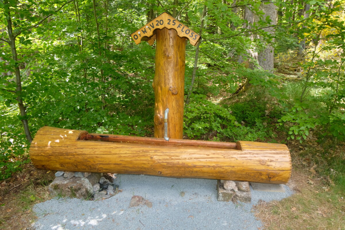 Neuer Wasserbrunnen am Kalkhäusl