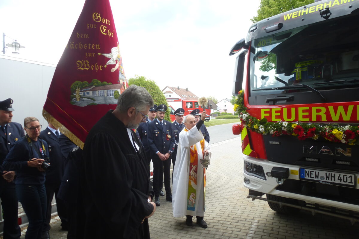 Weiherhammer: Das neue HLF 20 für hochmodernen Katastrophenschutz