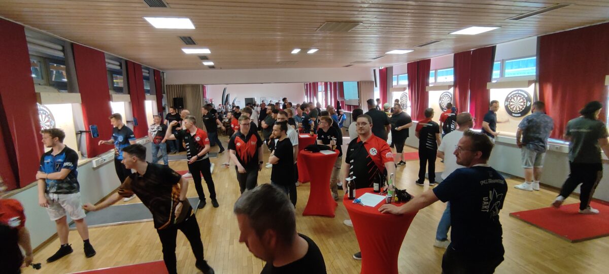 1. Steeldartturnier in Weiden: großartiger Erfolg mit Wiederholungsgarantie