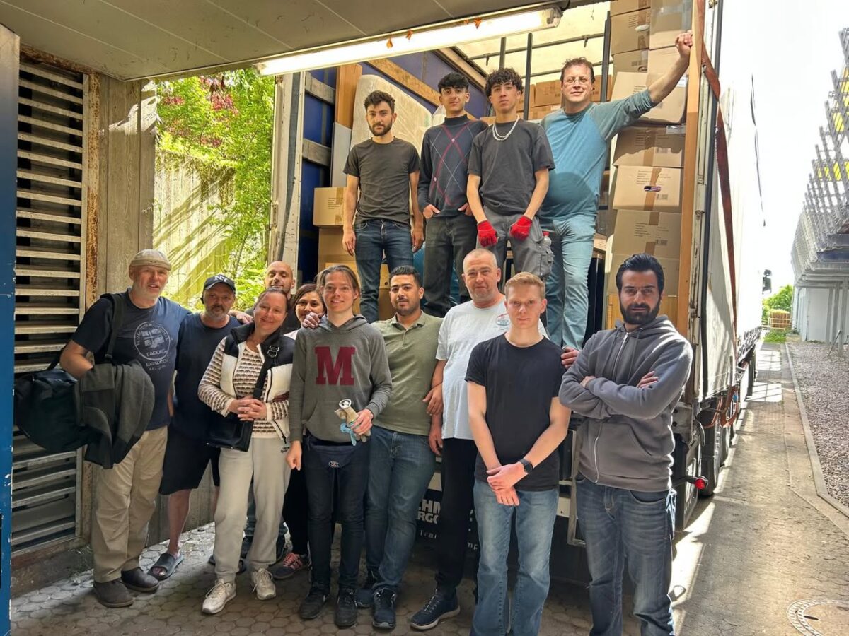 Space Eye und die Unterstützung für die Ukraine: Helfer werden kein bisschen müde