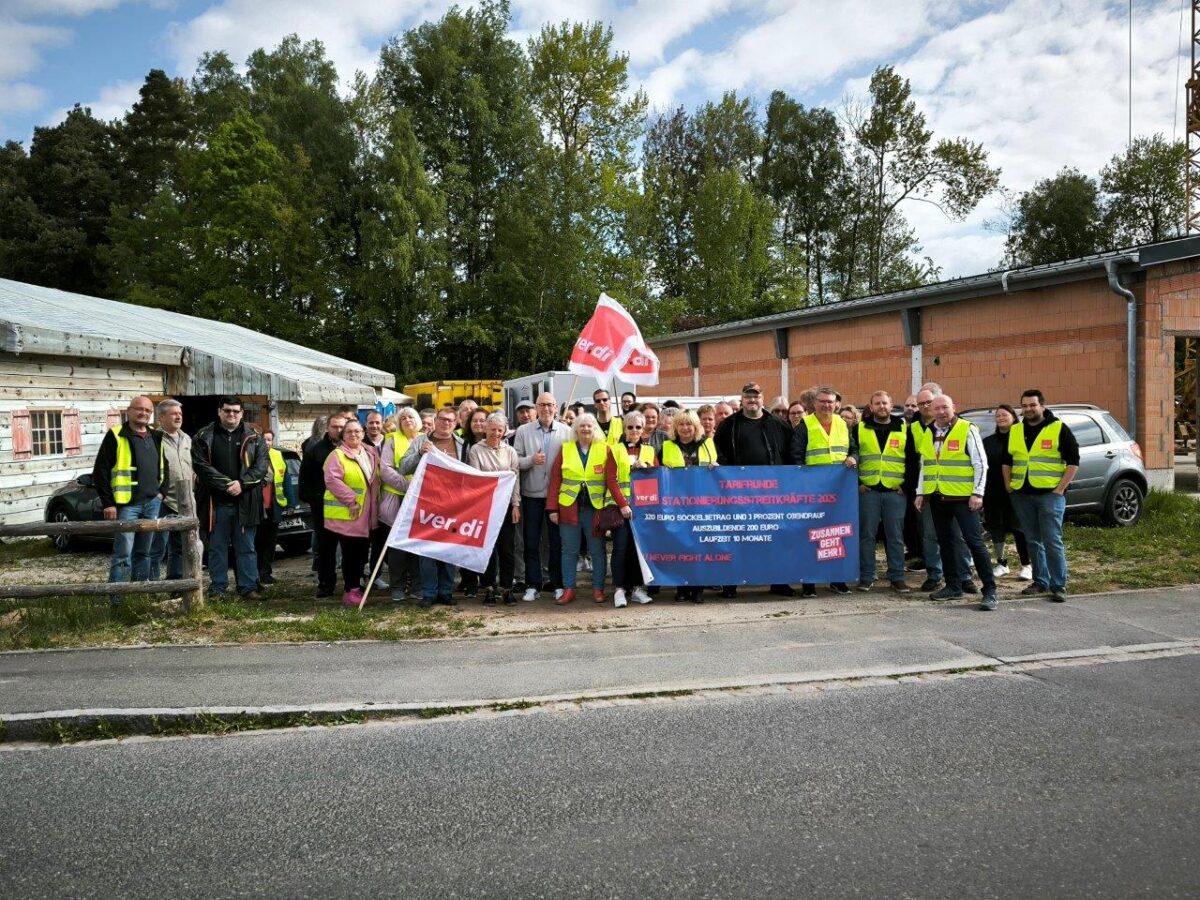 Ver.di Streiks in Vilseck und Hohenfels zeigen starke Resonanz