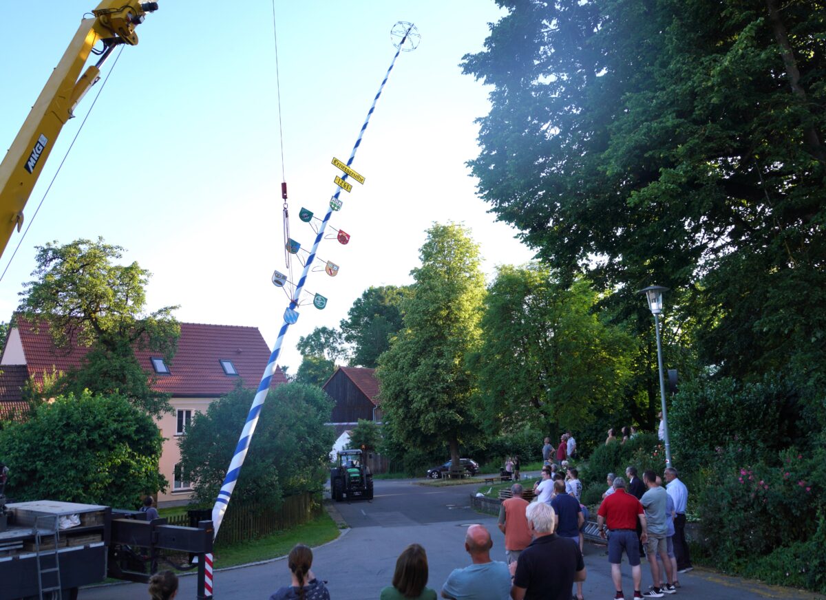 Neuer Kannesbaum in „Lenersreuthe“