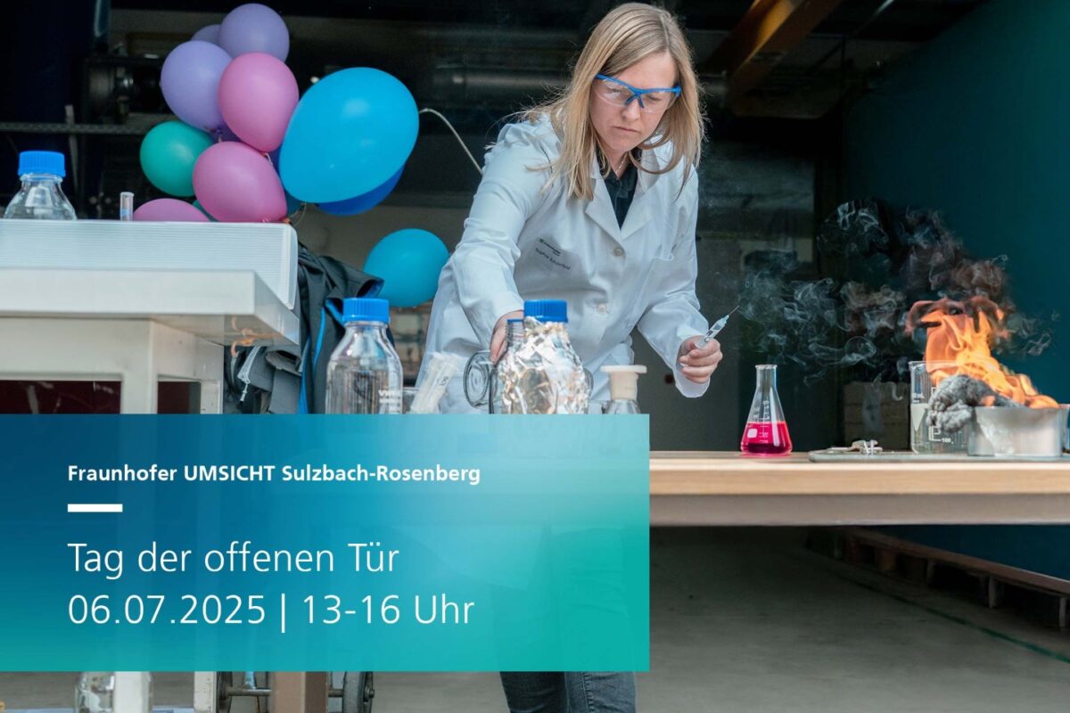Spannende Einblicke in die Arbeit – Tag der offenen Tür des Fraunhofer UMSICHT-Instituts