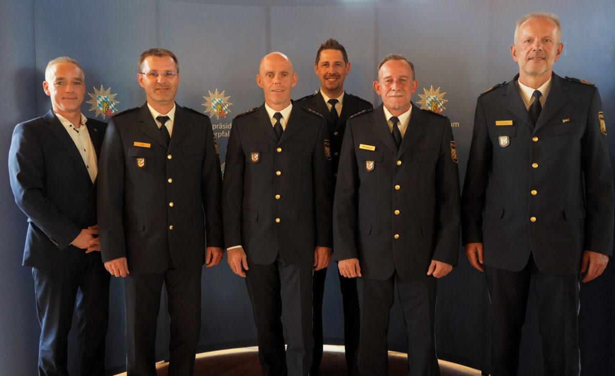 Führungswechsel bei Polizei Sulzbach und Amberg