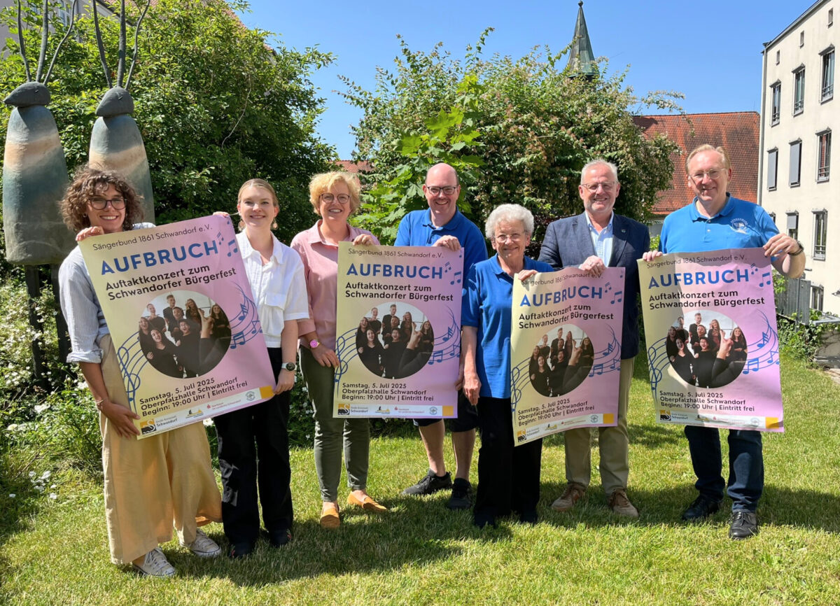 Auftaktkonzert zum Schwandorfer Bürgerfest 2025 unter dem Motto Aufbruch