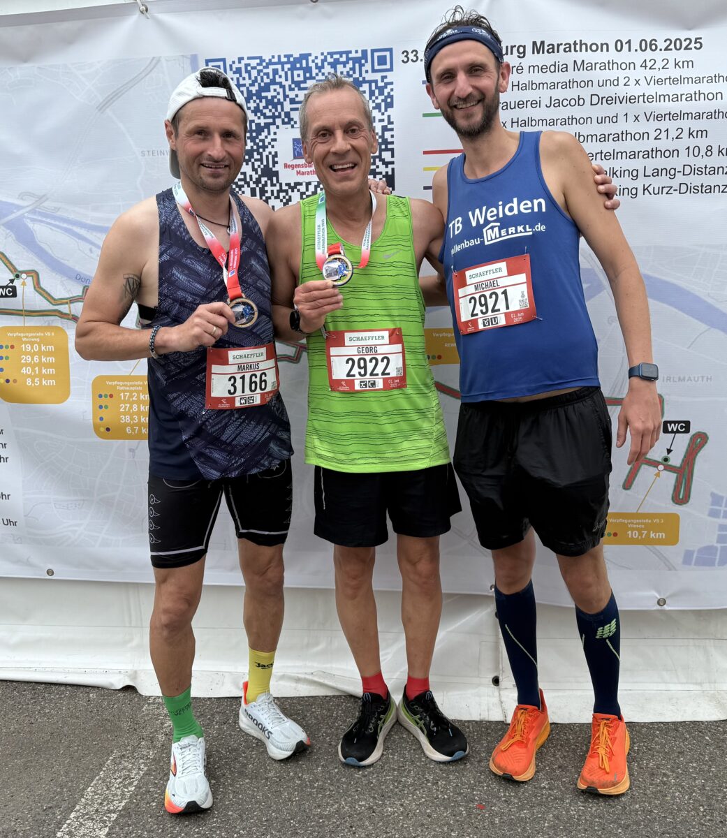 33. Regensburg Marathon: Rekorde und Jubel beim Laufevent