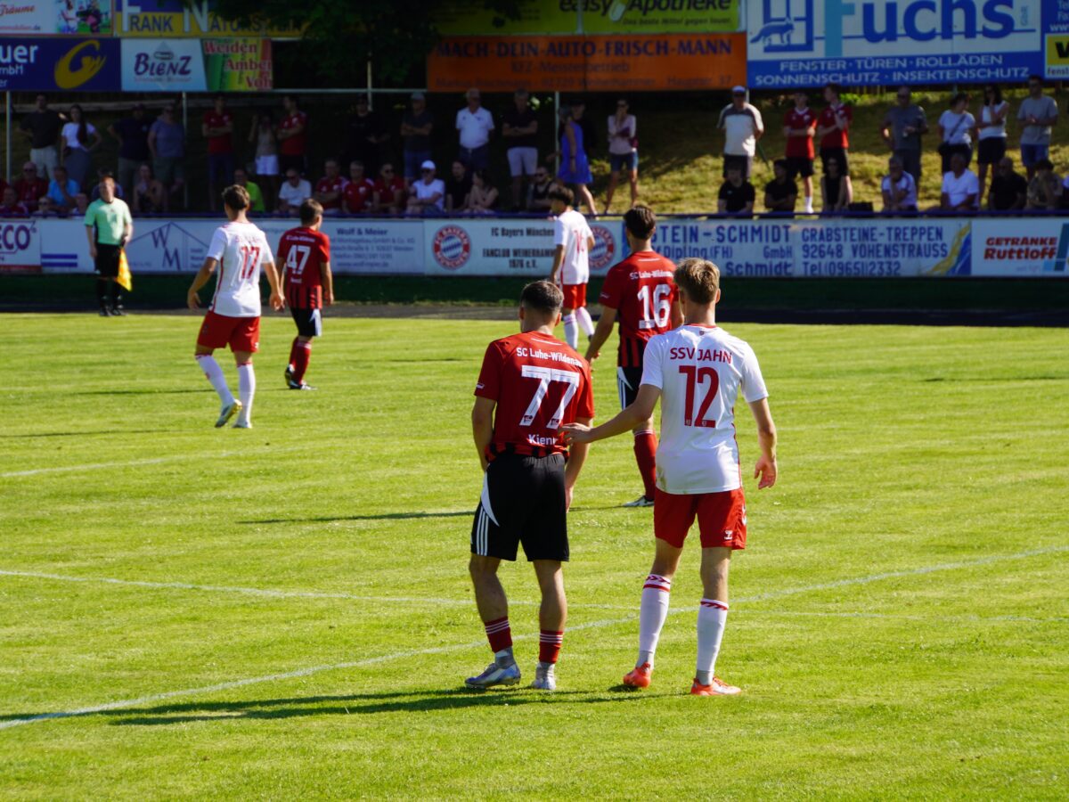 Testspiel: SC Luhe-Wildenau zeigt Lichtblicke, SSV Jahn II nutzt Frühform