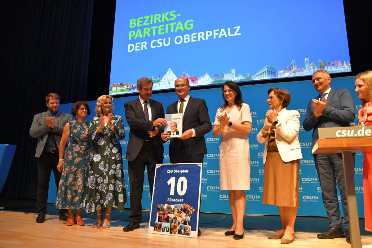 Stimme für die Oberpfalz – Albert Füracker mit 97 Prozent wiedergewählt