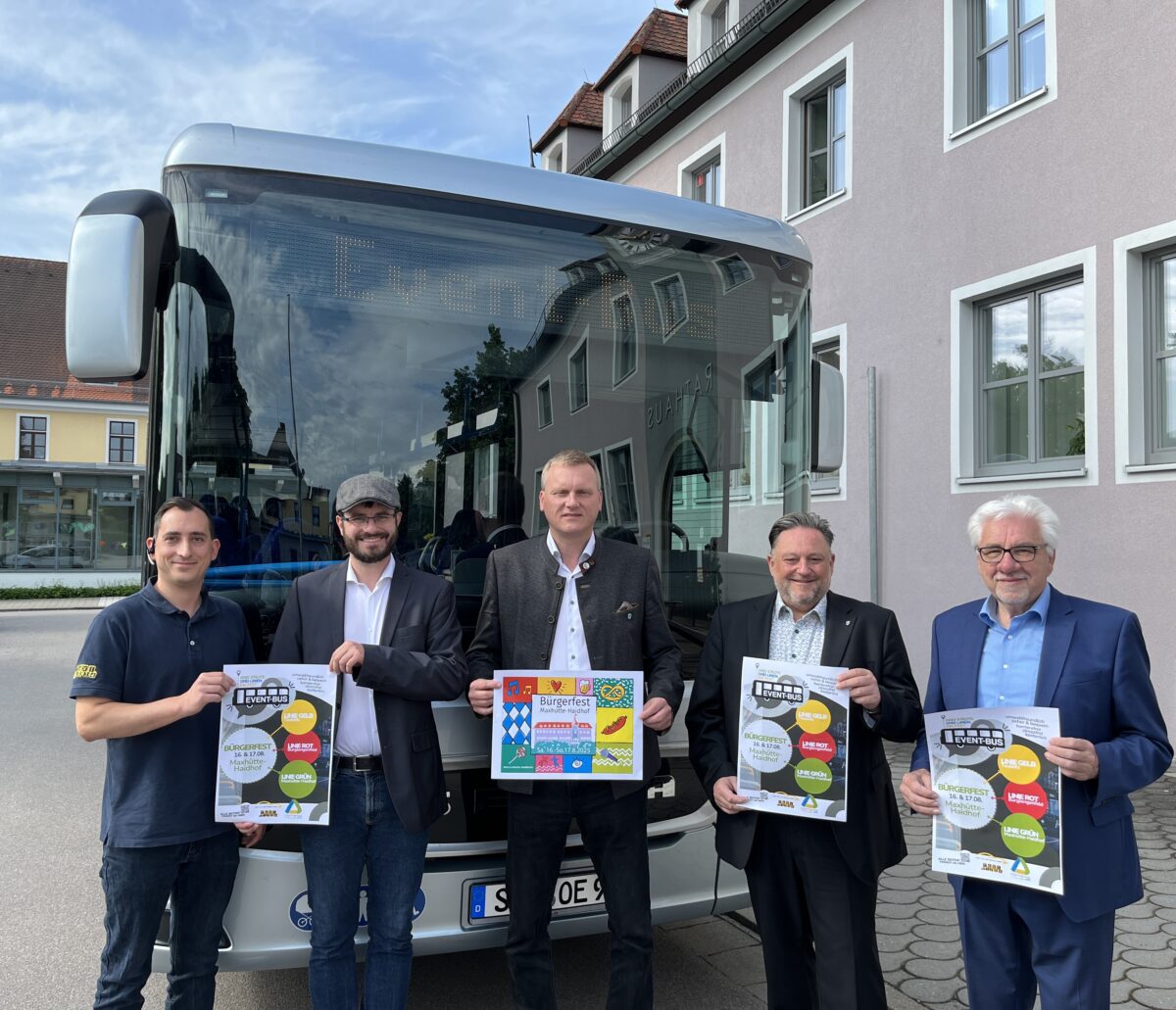 Doppelter Bus-Spaß zum Maxhütter Bürgerfest