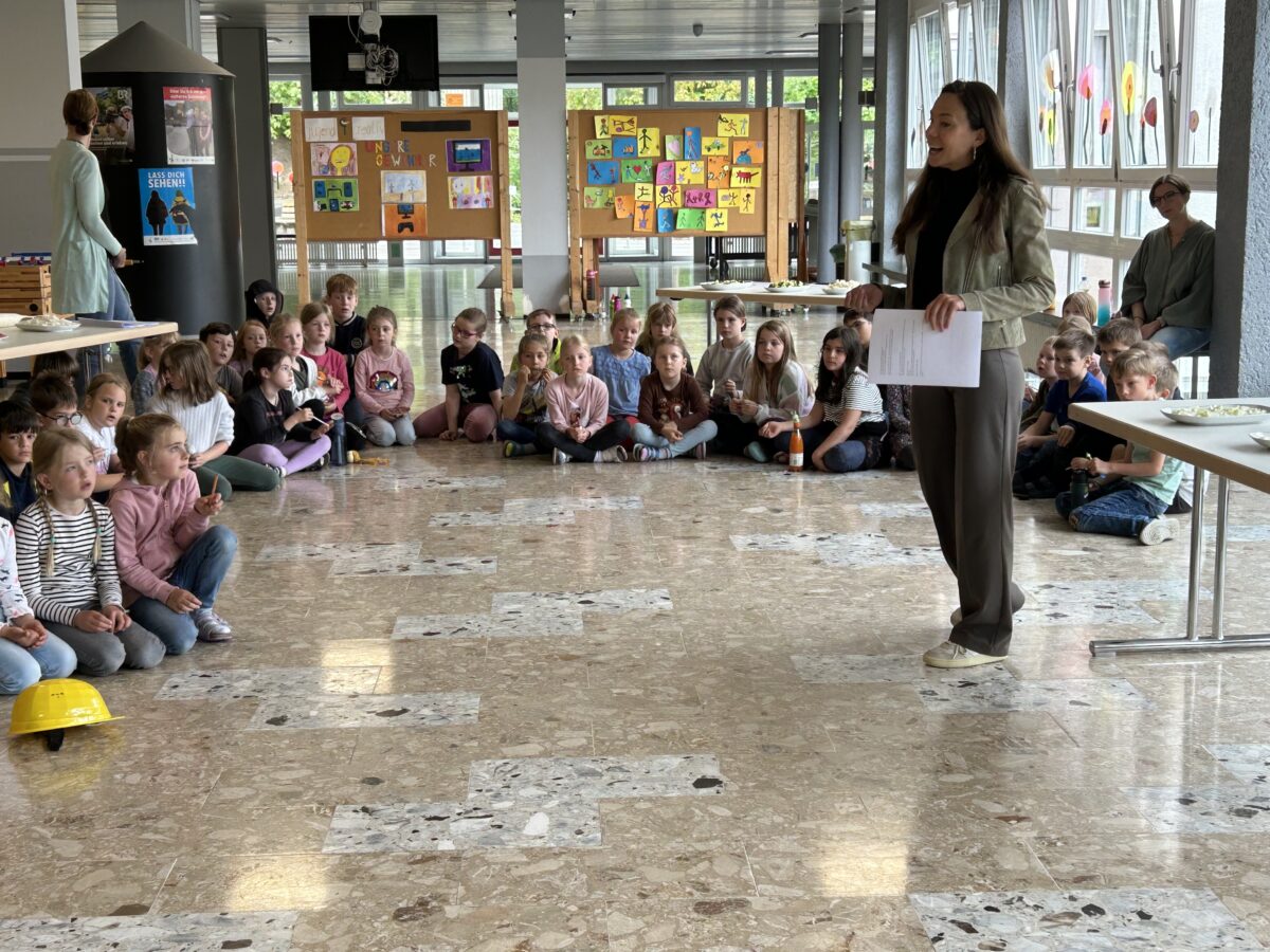 Erbendorfer Schüler entdecken die Vielfalt des Gemüses