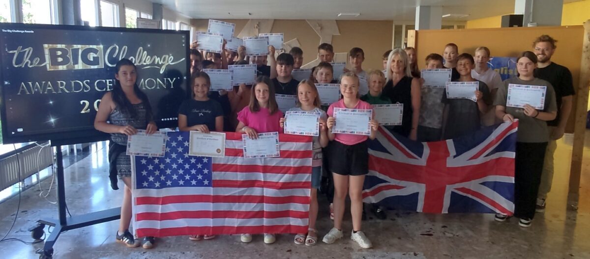 Erfolge bei „The Big Challenge“ an Schule in Erbendorf