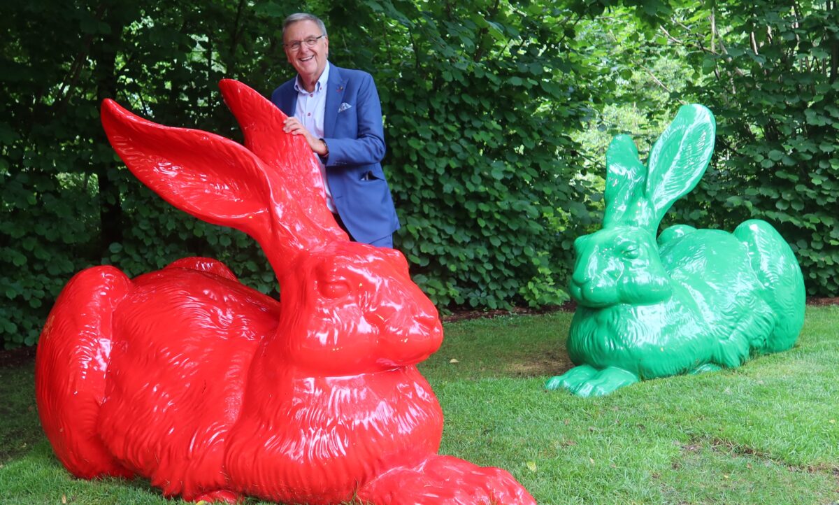 Ottmar-Hörl-Skulpturen nicht nur in Weiden,  sondern auch im Europa-Park