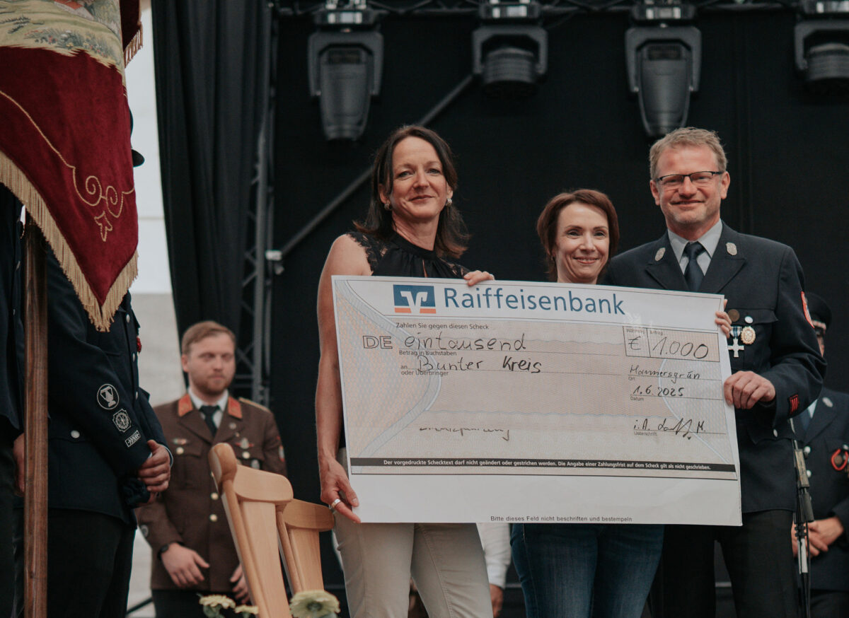 Feuerwehr Hannersgrün unterstützt Kinder mit Spendenaktion