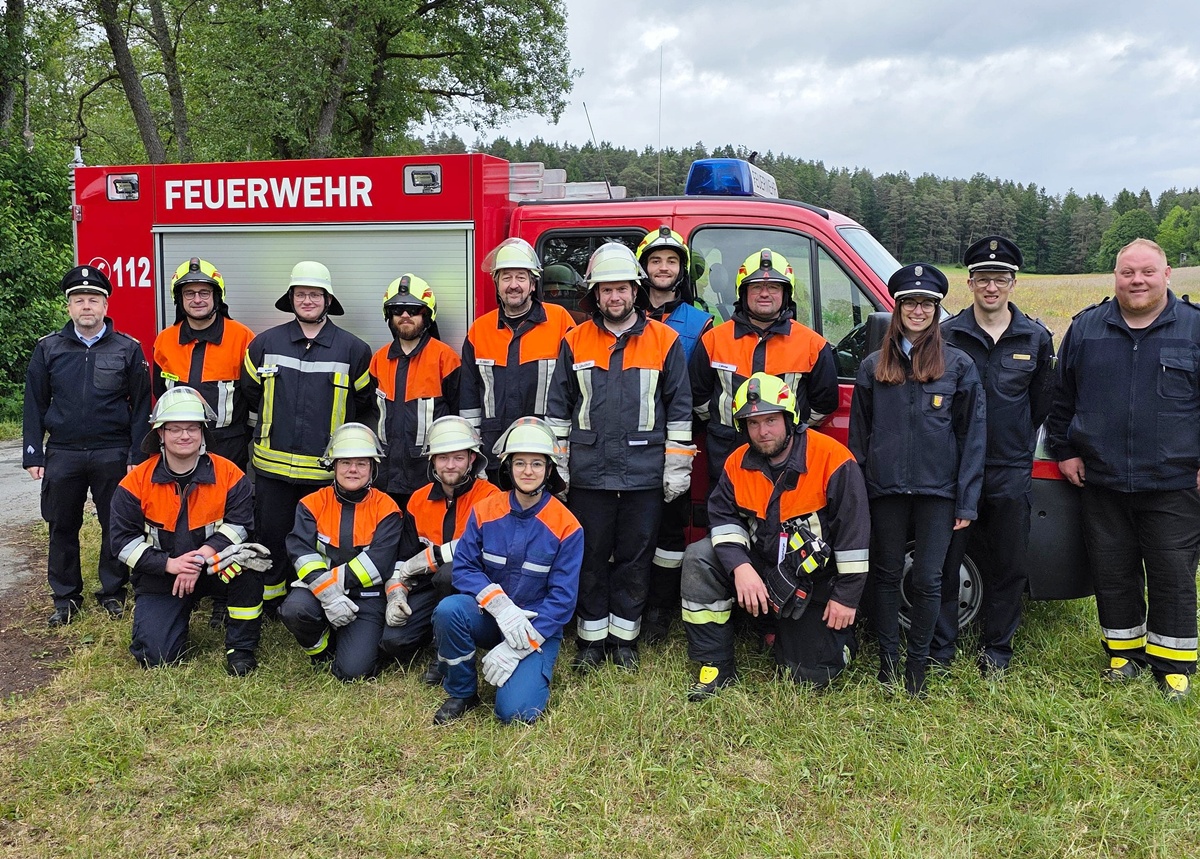 Feuerwehr Ranna meistert Leistungsprüfung Wasser mit Bravour