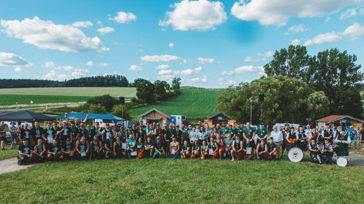 Highland Games auf Schloss Guteneck begeistern