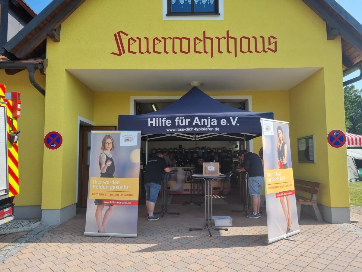 Für Andreas: Beim Fischerfest in Tremmersdorf ließen sich 181 Personen typisieren