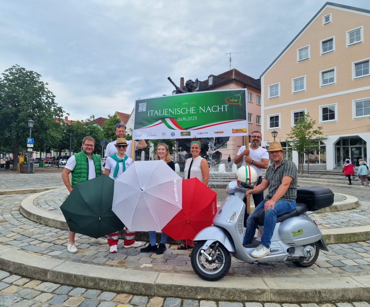 Italienische Nacht verwandelt Burglengenfeld in Piazza