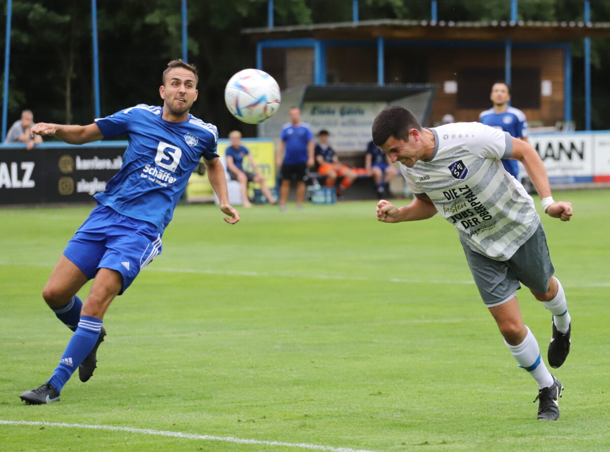 Zweites Testspiel des SV Etzenricht mit reichlich Licht - aber auch einem kleinen Anteil Schatten