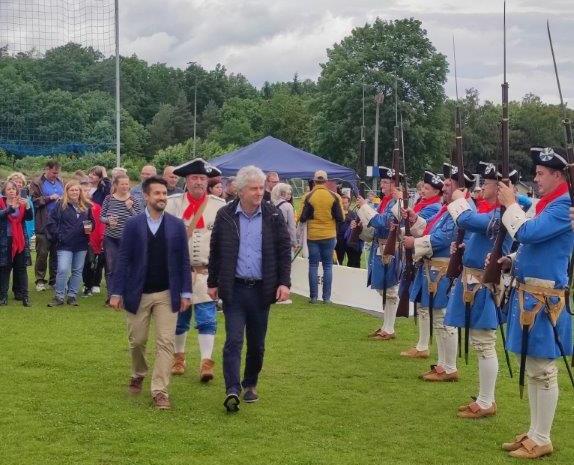Floß und Tlucna feiern grenzüberschreitende Freundschaft