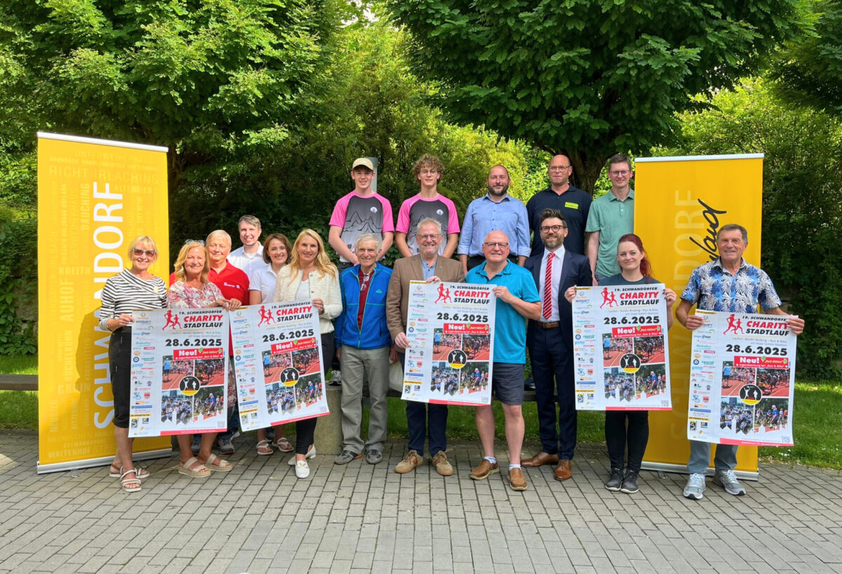 Countdown für den Charity-Stadtlauf in Schwandorf