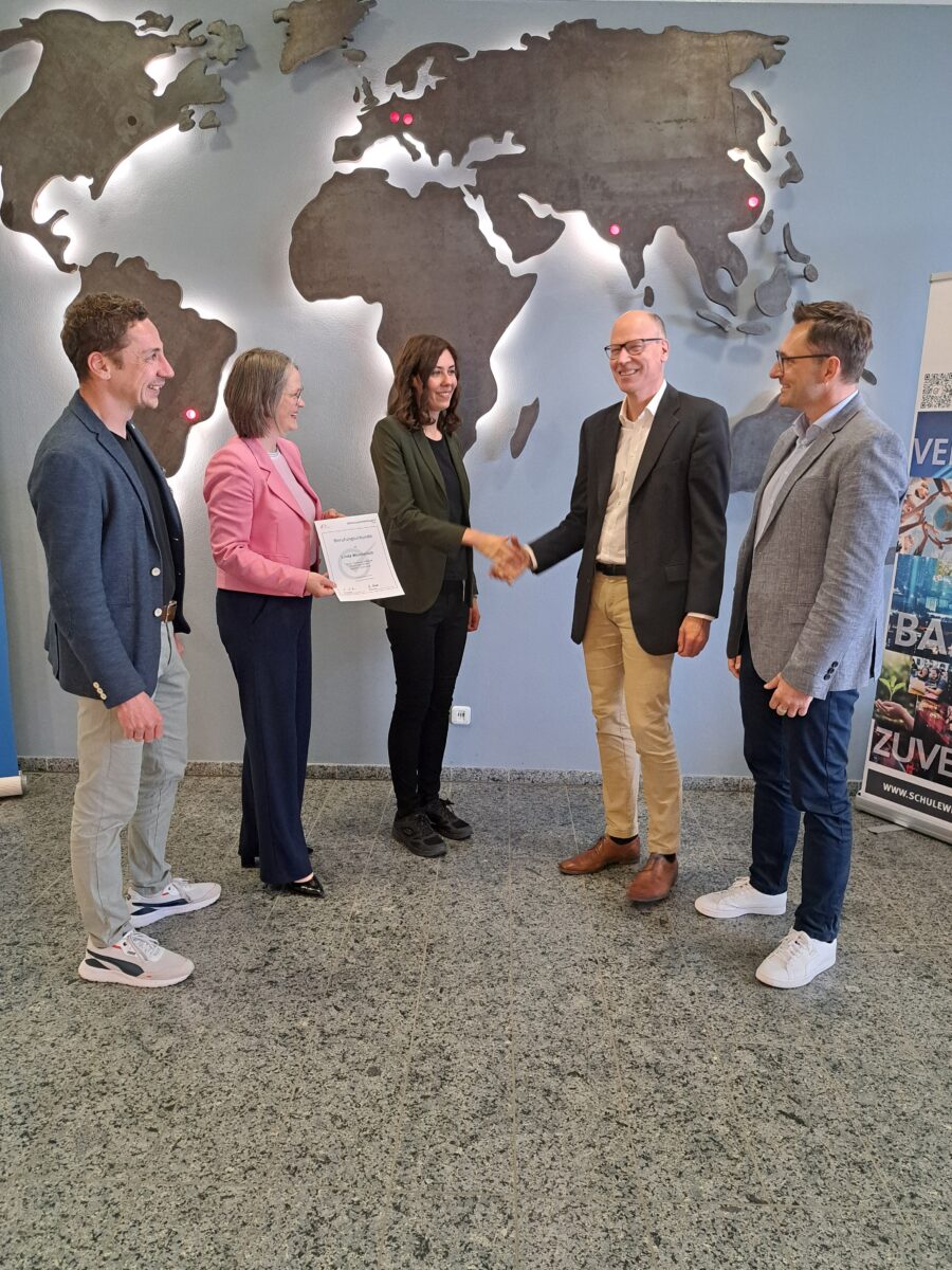 Linda Wunderlich neue Co-Vorsitzende bei SchuleWirtschaft Tirschenreuth